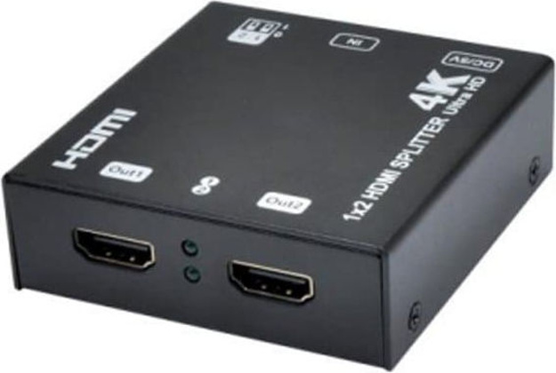 Разветвитель HDMI на 2 устройства (сплиттер) "Osnovo" [D-Hi102/1]