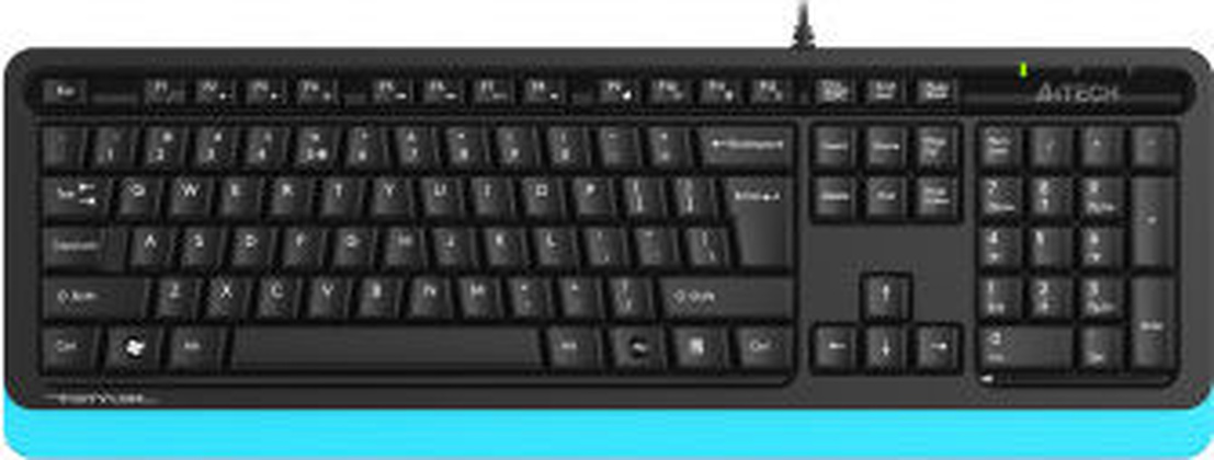 Клавиатура A4Tech "Fstyler FKS10" <Black/Blue>, USB