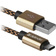 Кабель USB 2.0 - USB Type-C (1,0m) "Defender" [87812] <Gold> (RTL)