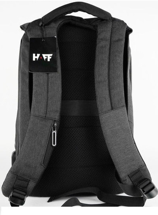 Рюкзак для ноутбука 17" - "HAFF" [HF1113] <Black/Brown>