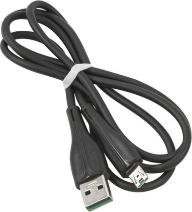 Кабель USB A - micro USB B (1,0m) "Usams" [SJ375USB01] <Black>, 4А