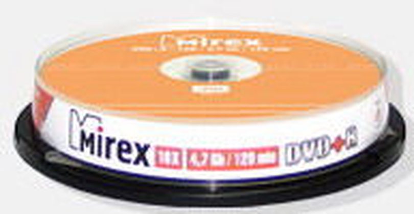 DVD+R Mirex 4.7GB (UL130013A1L) CakeBox