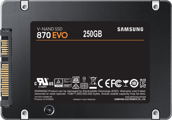 SSD 250 Гб Samsung 870 EVO (MZ-77E250B/EU)
