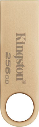 Накопитель USB 3.2 - 256Gb "Kingston" Data Traveler SE9 G3 [DTSE9G3/256GB] <Gold>