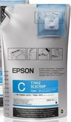 Чернила Epson C13T773240-1 1000мл, <Cyan>