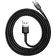 Кабель USB 2.0 - USB Type-C (1,0m) "Baseus" [CATKLF-BG1] <Black/Grey> 3A