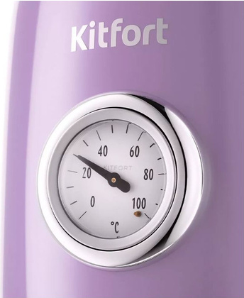 [Некондиция] Электрочайник "Kitfort" [KT-6147-1] <Lavender>