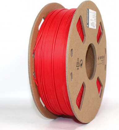 Пластик PLA+ "Gembird" [3DP-PLA+1.75-02-R], 1.75 мм, <Red>, 1кг.
