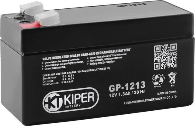 Аккумулятор Kiper GP-1213 (F1) 1 300 мАч