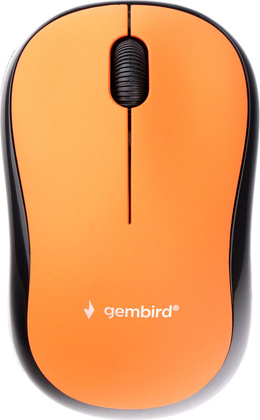 Мышь Gembird [MUSW-275] <Black/Orange>