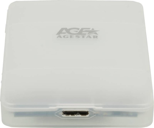 Внешний бокс для 2.5" HDD "Agestar" [31UBCP3]; <White>