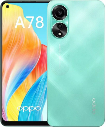 Мобильный телефон "Oppo" A78 [CPH2565] 8Gb/128Gb <Agua Green> Dual Sim