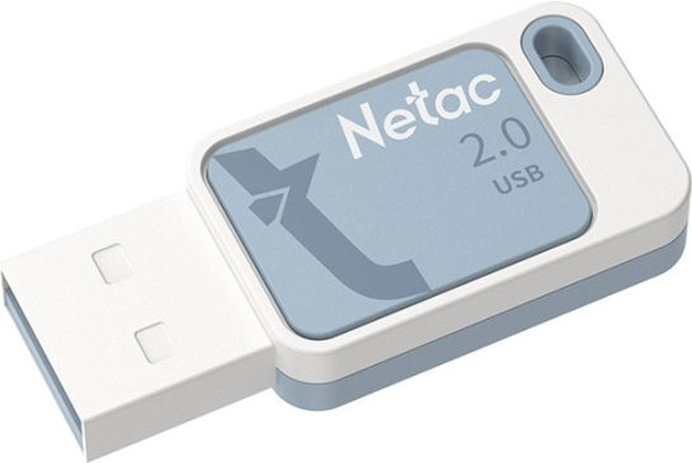 Накопитель USB 2.0 - 8Gb "Netac" [NT03UA31N-008G-20BL] <Blue>