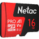 Карта памяти microSDHC 16Gb "Netac" [NT02P500PRO-016G-S] Class 10 UHS-I U1
