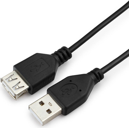 Удлинитель USB2.0 - 0.5 м; "Гарнизон" [GCC-USB2-AMAF-0.5M] 