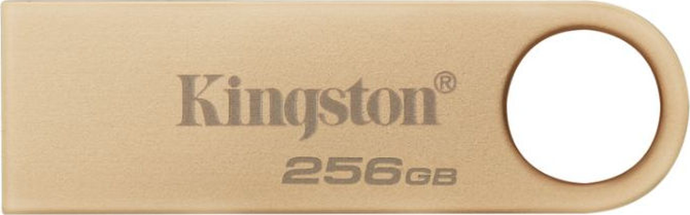 Накопитель USB 3.2 - 256Gb "Kingston" Data Traveler SE9 G3 [DTSE9G3/256GB] <Gold>