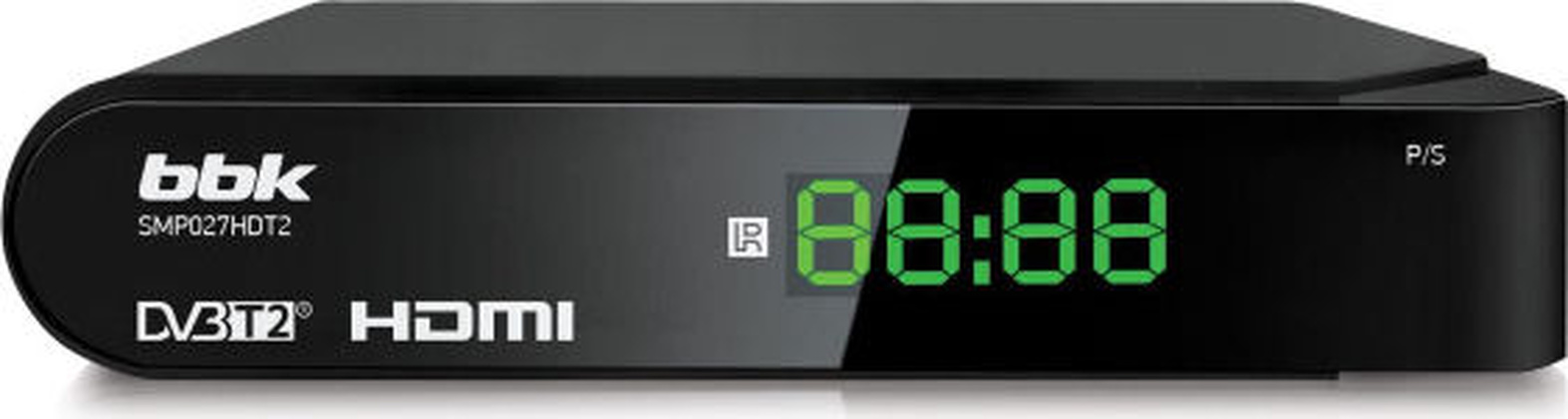 Приемник цифрового ТВ "BBK" [SMP027HDT2] черный
