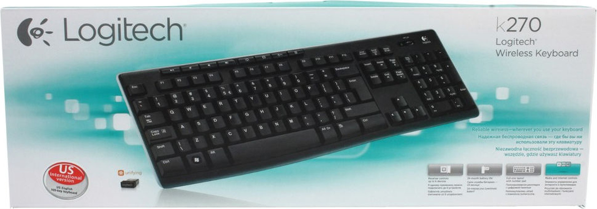 Клавиатура Logitech K270 (920-003757)