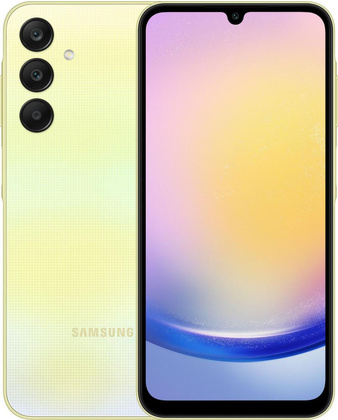 Мобильный телефон "Samsung" SM-A256E Galaxy A25 8Gb/256Gb; <Yellow> DuoS