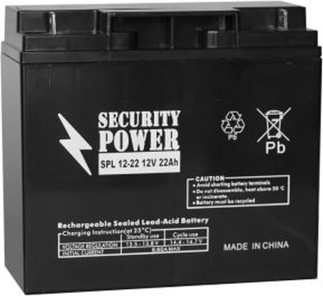 Аккумуляторная батарея для ИБП 12V 22Ah "Security Power" [SPL 12-22]