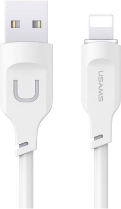 Кабель Lightning --> USB2.0, 1.2m, "Usams" [SJ565USB02], <White>