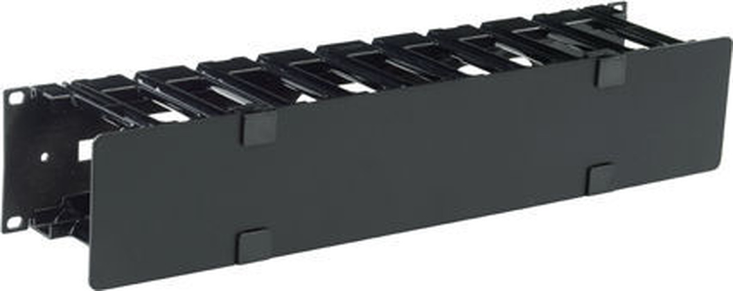 Органайзер кабеля "AMP" [0-1375163-1] 2U, черный
