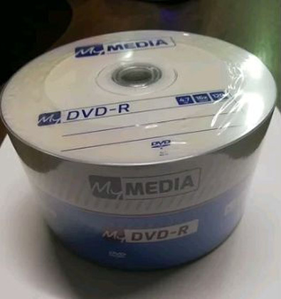 DVD-R MyMedia 4.7GB (--) Bulk (пленка)