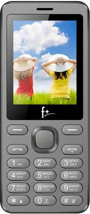 Мобильный телефон "F Plus" [S240] <Dark Grey> Dual SIM