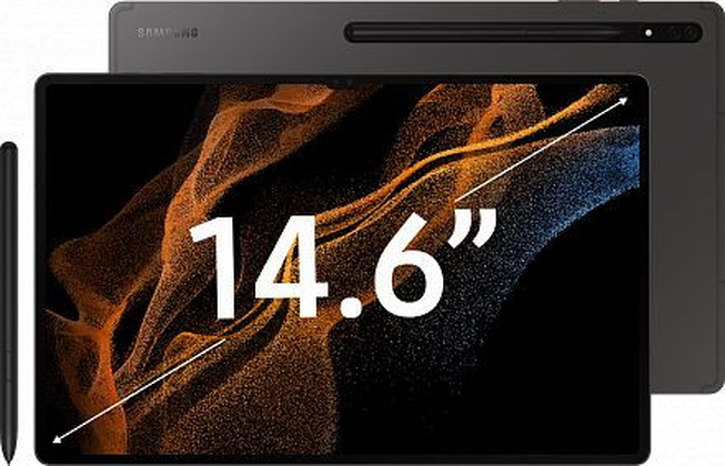 Планшет Samsung Galaxy Tab S8 Ultra SM-X906, 14.6",8Gb/128Gb,WiFi,BT,Cam,LTE <Gray>
