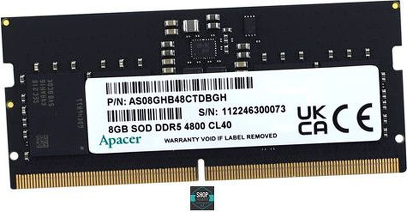 Модуль памяти SO-DIMM DDR5 4800Mhz - 8Gb(1x8Gb) "Apacer" [FS.08G2A.RTH]