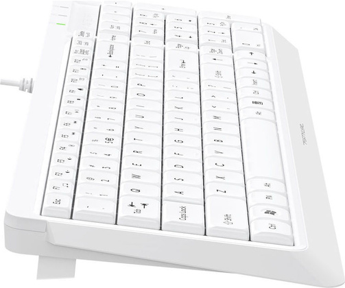 Клавиатура A4Tech "FSTYLER FK15" <White>, USB