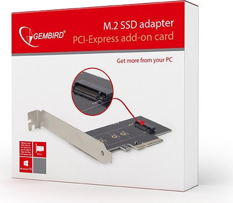 Контроллер PCI Express 3.0 x4 -> 1 x M.2 Gembird