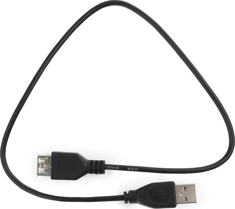 Удлинитель USB2.0 - 0.5 м; "Гарнизон" [GCC-USB2-AMAF-0.5M] 