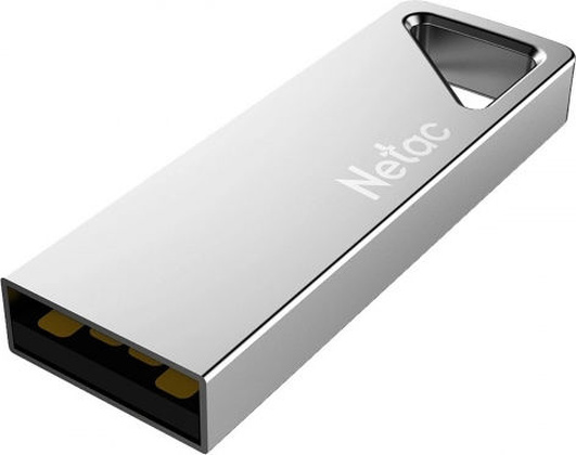 Накопитель USB 2.0 - 8Gb "Netac" [NT03U326N-008G-20PN] <Silver>