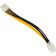 Удлинитель кабеля питания "Gembird" [CC-PSU-84-20CM], PCIe 8pin(M) / PCIe 4pin(F), 20cm