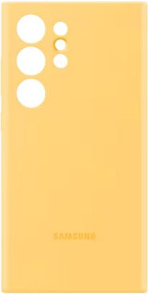 Чехол для Samsung Galaxy S24 Ultra "Samsung" Silicone Case [EF-PS928TYEGRU] <Yellow>