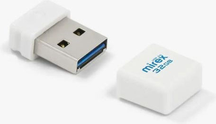 Накопитель USB 3.0 - 32Gb "Mirex" [13600-FM3MWT32] <White>