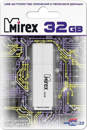 Накопитель USB 2.0 32 Гб Mirex 13600-FMULWH32