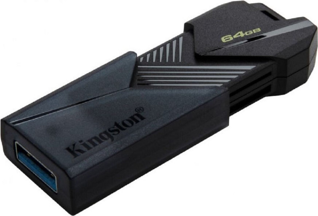 Накопитель USB 3.2 - 64Gb "Kingston" DataTraveler Exodia Onyx [DTXON/64GB] <Black>