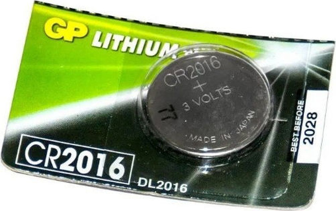 Батарейка (CR2016x1шт.) "GP" [CR2016 BP5] Lithium