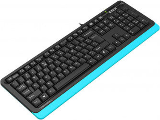 Клавиатура A4Tech "Fstyler FKS10" <Black/Blue>, USB