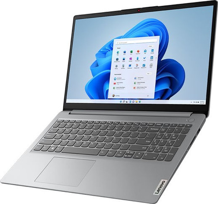 Ноутбук 15" Lenovo IdeaPad 1 82R400E8RK Ryzen 7 5700U,8GB,512GB,Vega8,FHD,IPS,Dos,Grey