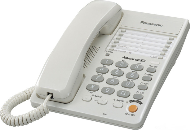 Телефон Panasonic KX-TS2363RUW <Белый>