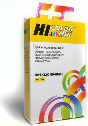 Струйный картридж Hi-Black CN048AE №951XL <Yellow>