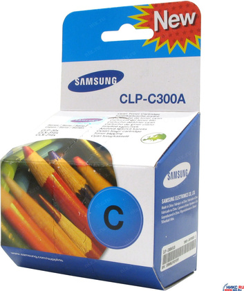 Тонер-картридж Samsung CLP-C300A/ELS <Cyan>