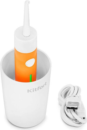 Ирригатор "Kitfort" [КТ-2957-4] <White/Orange>