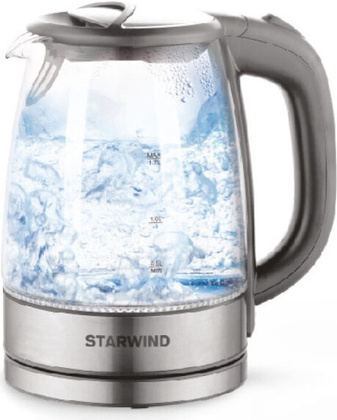 Электрочайник "StarWind" [SKG2315] <Grey/Silver>
