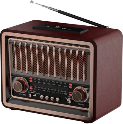 Радиоприемник "Ritmix" [RPR-089] <Red wood>