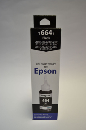Чернила =WhiteInk= для Epson L100/L200, 70мл (Ink-Mate) <Black>