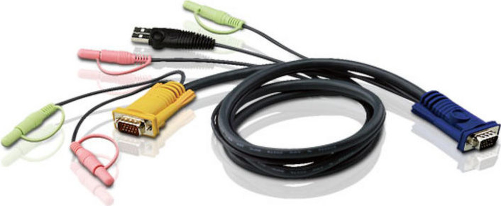 KVM-кабель ATEN 2L-5303U - 3.0 метра / Для переключателей /